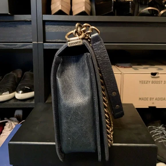 CHANEL Boy Large Caviar Handbag - Picture 4 of 5